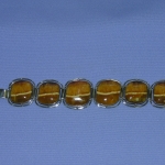 Браслет из Симбирцита<br> (оправа нейзильбер)