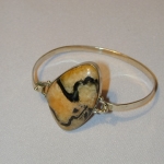 Браслет из Симбирцита<br> (оправа нейзильбер)