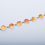 Браслет из Симбирцита<br> (оправа нейзильбер)