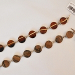 Браслет из Симбирцита<br> (оправа нейзильбер)