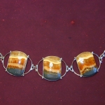 Браслет из Симбирцита <br> (оправа нейзильбер)