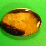 Брошь Симбирцит<br> (оправа нейзильбер)