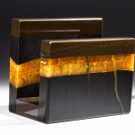 Визитница из камня Симбирцит