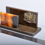 Визитница из камня Симбирцит