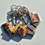 Брелок Симбирцит <br>(квадрат)