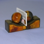 Визитница из камня Симбирцит