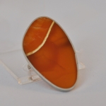 Кольцо с Симбирцитом<br>(оправа нейзильбер)