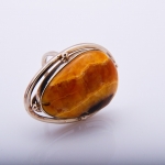 Кольцо с Симбирцитом<br>(оправа нейзильбер)