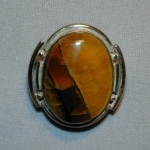 Кольцо с Симбирцитом<br>(оправа нейзильбер)