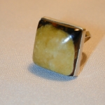 Кольцо с Симбирцитом<br>(оправа нейзильбер)