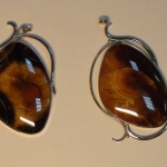 Кулон с Симбирцитом<br>(оправа нейзильбер)