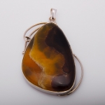 Кулон с Симбирцитом<br>(оправа нейзильбер)