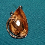 Кулон с Симбирцитом<br>(оправа нейзильбер)