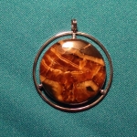 Кулон с Симбирцитом<br>(оправа нейзильбер)