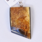 Кулон с Симбирцитом<br>(оправа нейзильбер)