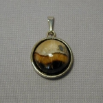 Кулон с Симбирцитом<br>(оправа нейзильбер)