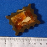 Сувенир Марка из камня Симбирцит