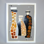 Картина из натурального камня Симбирцит