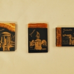 Сувенирный магнит из камня Симбирцит