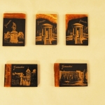 Сувенирный магнит из камня Симбирцит