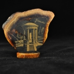 Панно Беседка из камня Симбирцит