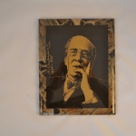 Плакетка Портрет из камня Сенгилит 