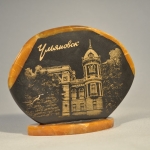 Панно Музей Ульяновска из камня Симбирцит