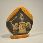 Панно Памятник Карамзину из камня Симбирцит