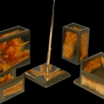 Письменный прибор из Симбирцита