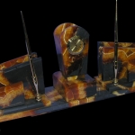 Письменный прибор из Симбирцита