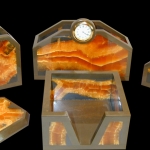 Письменный прибор из Симбирцита