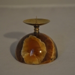 Подсвечник из камня Симбирцит