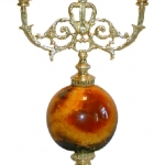 Подсвечник из камня Симбирцит