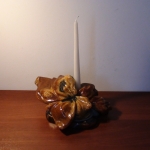 Подсвечник из камня Симбирцит