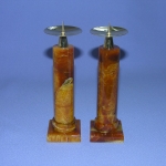 Подсвечник из камня Симбирцит