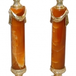 Подсвечник из камня Симбирцит