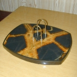 Подставка под календарь из камня Симбирцит