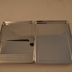 Портсигар с камнем Симбирцит 