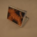 Портсигар с камнем Симбирцит 