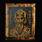 Икона из камня Симбирцит