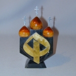 Пасхальный сувенир из камня Симбирцит