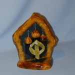 Пасхальный сувенир из камня Симбирцит