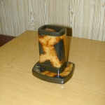 Карандашница из камня Симбирцит