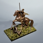 Георгий победоносец на змеевике 