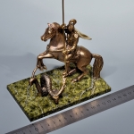 Георгий победоносец на змеевике 