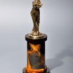 Статуэтка Фемида из камня Симбирцит