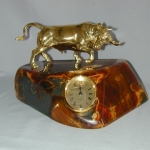 Часы из камня Симбирцит