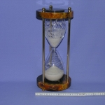 Часы песочные из камня Симбирцит