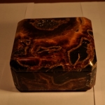 Шкатулка из камня Симбирцит