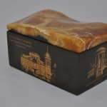 Шкатулка из камня Симбирцит